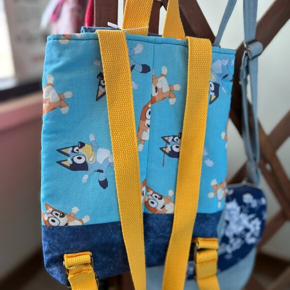 Kid's Backpack, Bluey, Adjustable Straps - Picture 2 of 3